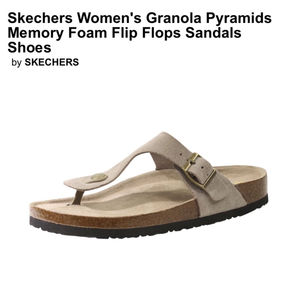 SKECHERS (Birkenstock wannabes) Sandal  *NEW
